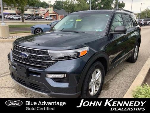 STONE BLUE METALLIC 2023 Ford Explorer XLT