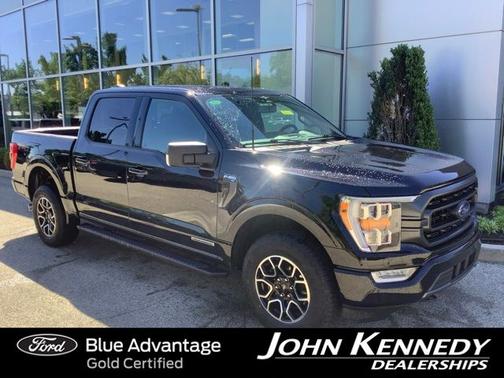 AGATE BLACK METALLIC 2023 Ford F-150 XLT