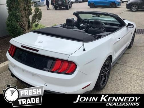 OXFORD WHITE 2018 Ford Mustang ECOBOOST PREMIUM