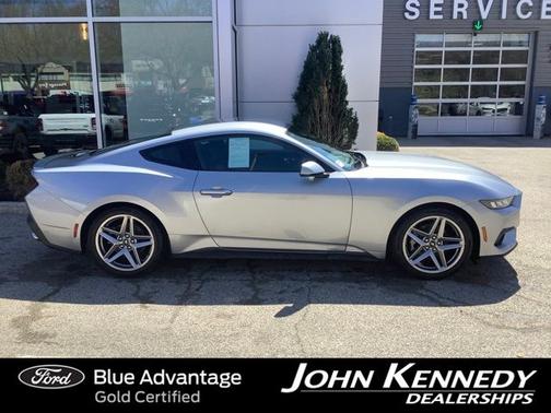 ICONIC SILVER METALLIC 2024 Ford Mustang ECOBOOST PREMIUM