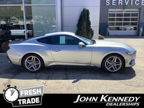 ICONIC SILVER METALLIC 2024 Ford Mustang ECOBOOST PREMIUM