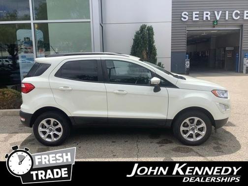 DIAMOND WHITE 2022 Ford EcoSport SE