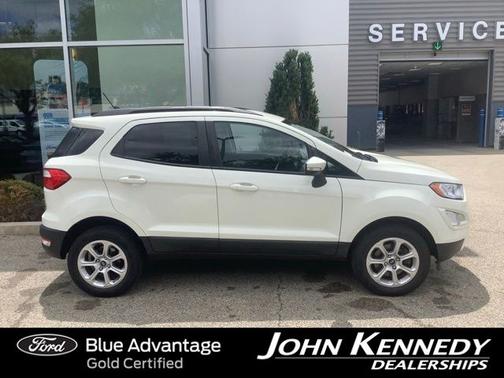 DIAMOND WHITE 2022 Ford EcoSport SE
