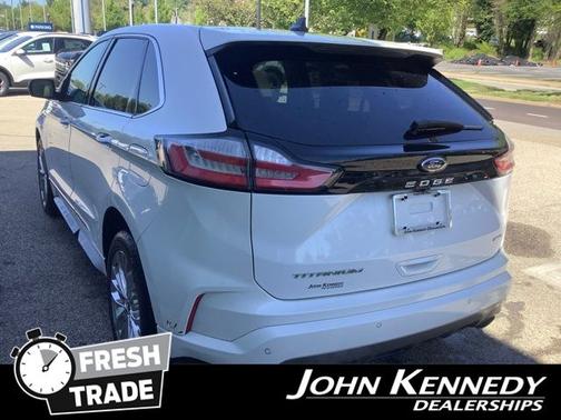 STAR WHITE 2022 Ford Edge TITANIUM