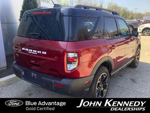 RUBY RED METALLIC TC 2025 Ford Bronco Sport OUTER BANKS
