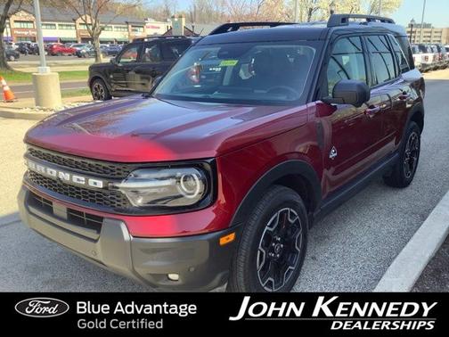 RUBY RED METALLIC TC 2025 Ford Bronco Sport OUTER BANKS
