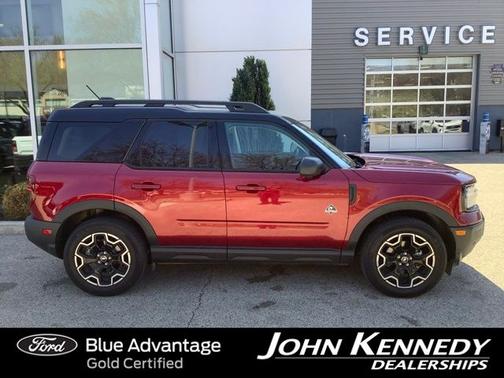 RUBY RED METALLIC TC 2025 Ford Bronco Sport OUTER BANKS