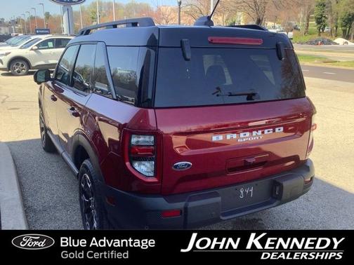 RUBY RED METALLIC TC 2025 Ford Bronco Sport OUTER BANKS