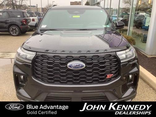 AGATE BLACK METALLIC 2025 Ford Explorer ST
