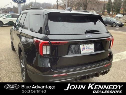 AGATE BLACK METALLIC 2025 Ford Explorer ST