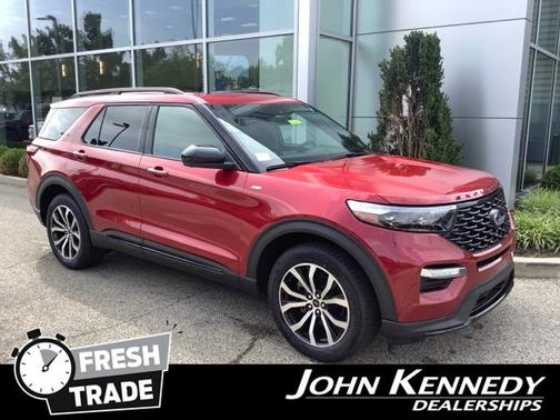 RAPID RED MET TINTED CC 2022 Ford Explorer ST-LINE
