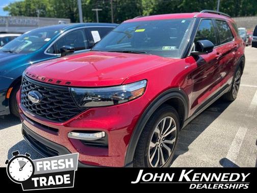 RAPID RED MET TINTED CC 2022 Ford Explorer ST-LINE