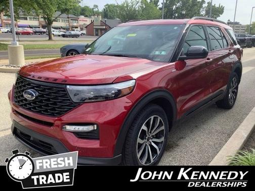 RAPID RED MET TINTED CC 2022 Ford Explorer ST-LINE