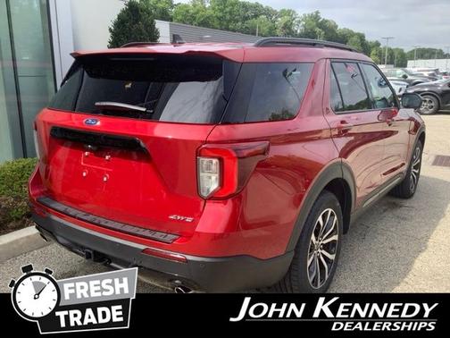 RAPID RED MET TINTED CC 2022 Ford Explorer ST-LINE