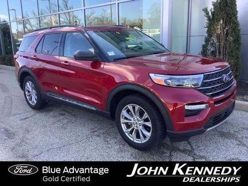 RAPID RED MET TINTED CC 2024 Ford Explorer XLT