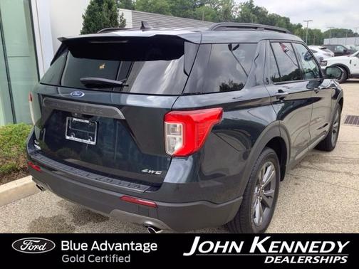 STONE BLUE METALLIC 2023 Ford Explorer XLT