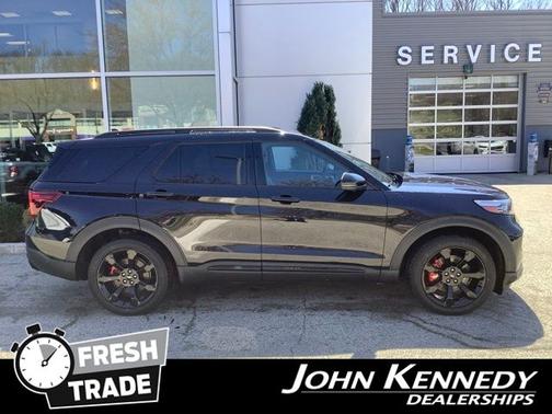 AGATE BLACK METALLIC 2023 Ford Explorer ST
