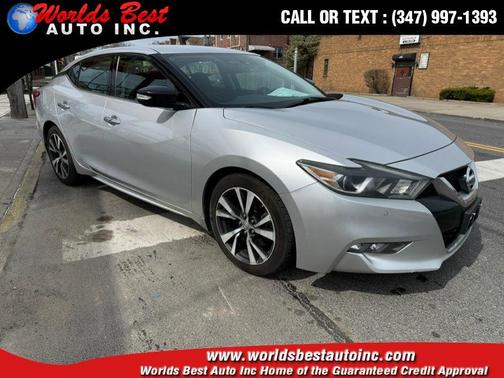Brilliant Silver 2016 Nissan Maxima 3.5 SV