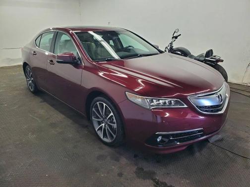 Basque Red Pearl II 2015 Acura TLX V6 Advance