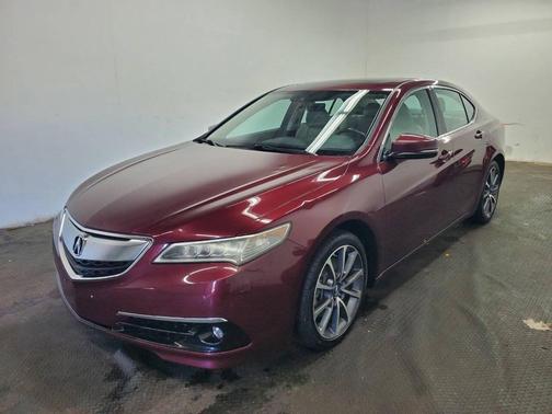 Basque Red Pearl II 2015 Acura TLX V6 Advance