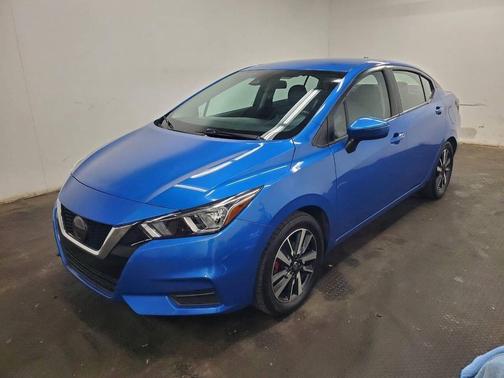 Electric Blue Metallic 2021 Nissan Versa 1.6 SV