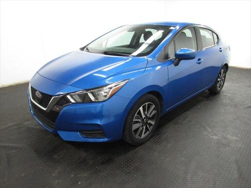 Electric Blue Metallic 2021 Nissan Versa 1.6 SV