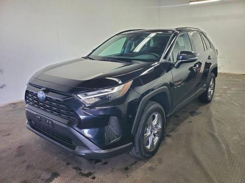 Midnight Black Metallic 2023 Toyota RAV4 Hybrid XLE