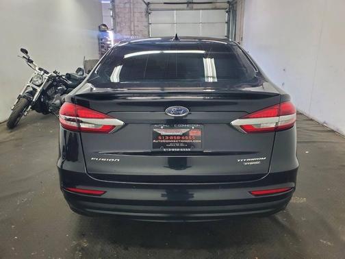 Agate Black Metallic 2020 Ford Fusion Hybrid Titanium