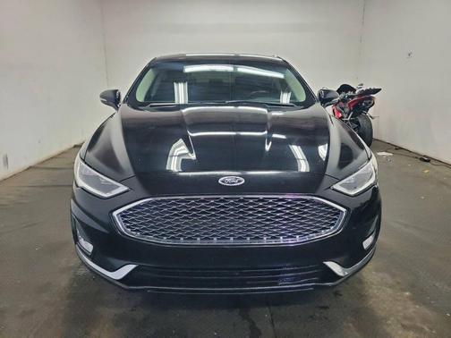 Agate Black Metallic 2020 Ford Fusion Hybrid Titanium