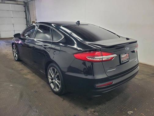 Agate Black Metallic 2020 Ford Fusion Hybrid Titanium