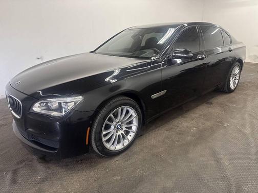 Black Sapphire Metallic 2015 BMW 740 xDrive