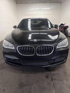 Black Sapphire Metallic 2015 BMW 740 xDrive