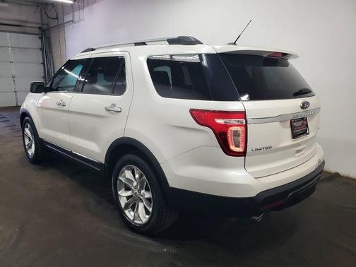 White Platinum Metallic Tri-Coat 2011 Ford Explorer Limited