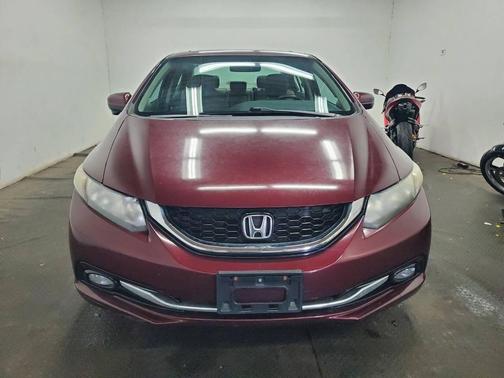 Maroon 2014 Honda Civic EX-L