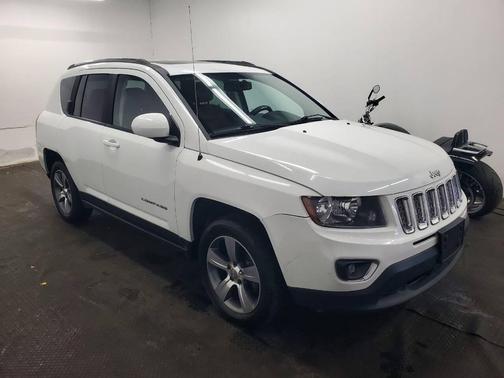 Bright White Clearcoat 2016 Jeep Compass High Altitude