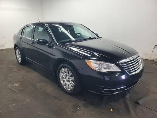 Black 2013 Chrysler 200 LX