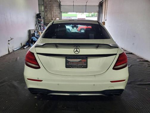 White 2017 Mercedes-Benz E-Class 4MATIC