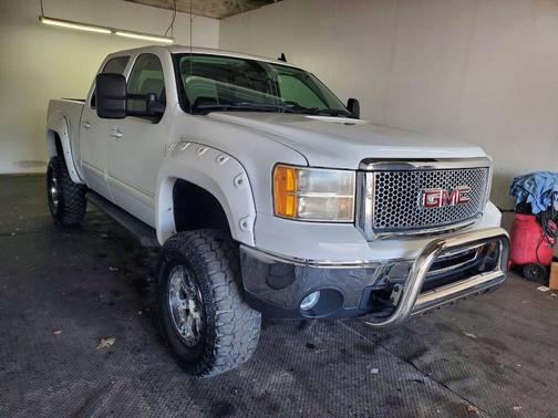 Summit White 2007 GMC Sierra 1500 SLT Crew Cab