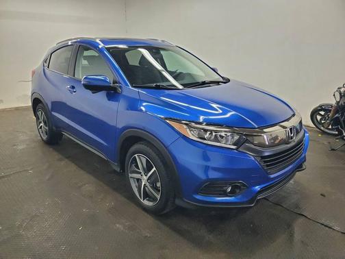 Aegean Blue Metallic 2022 Honda HR-V EX