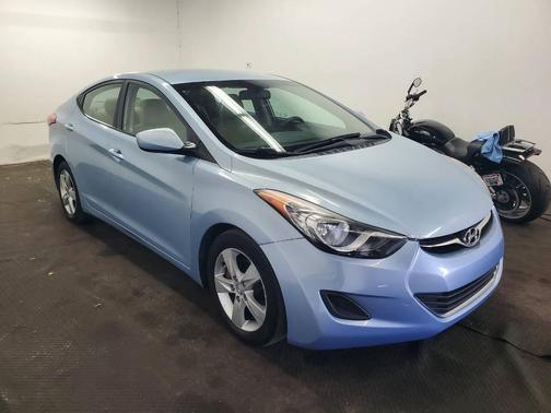 Blue 2011 Hyundai ELANTRA GLS