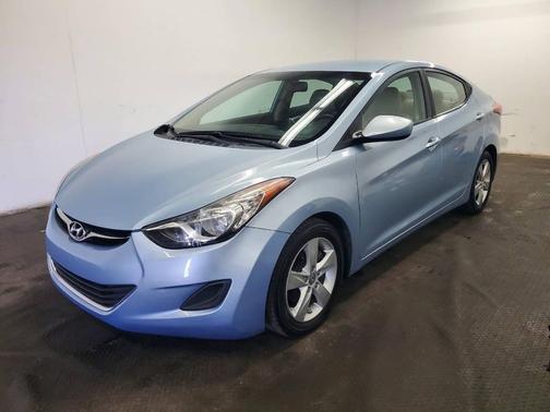 Blue 2011 Hyundai ELANTRA GLS