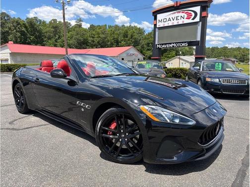 Black 2018 Maserati GranTurismo Sport