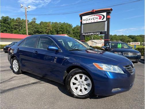 Blue 2009 Toyota Camry Hybrid SE
