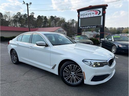 White 2019 BMW 530 xDrive