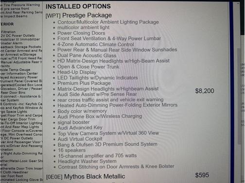 2019 Audi A6 55 Prestige