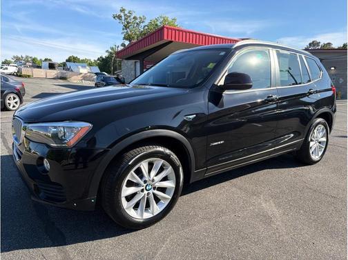 Black 2017 BMW X3 xDrive28i