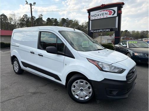 Frozen White 2021 Ford Transit Connect XL w/Rear Liftgate