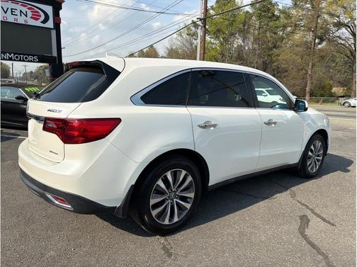 White Diamond Pearl 2016 Acura MDX SH-AWD