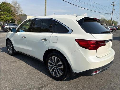 White Diamond Pearl 2016 Acura MDX SH-AWD