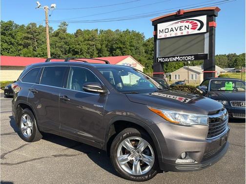 Predawn Gray Mica 2015 Toyota Highlander Hybrid Limited